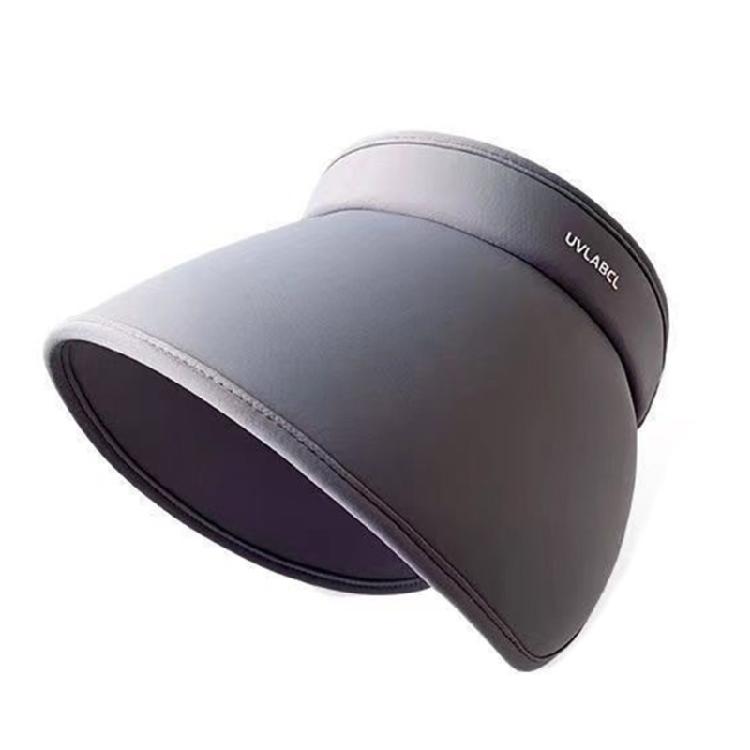 

Women s Wide Brimmed Sun Hat for Beach, Hiking, and Gardening with Easy Storage Design Hollow Top Sun Hat сірий колір