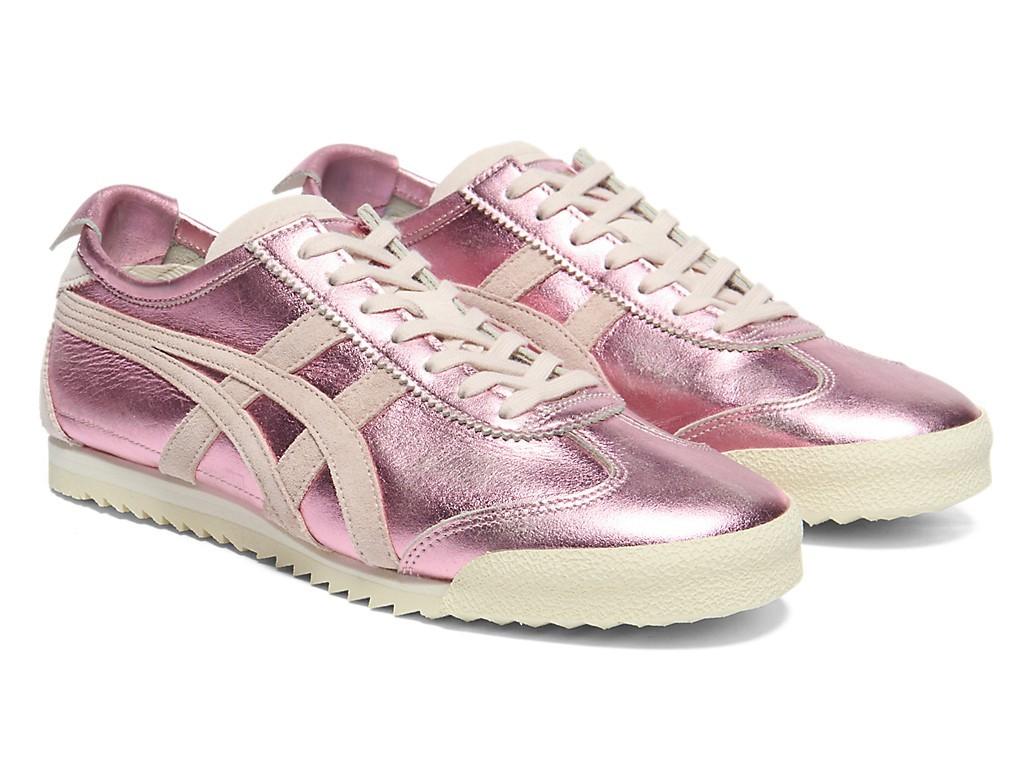 1182A467-700 Onitsuka Tiger MEXICO 66 DELUXE CRYSTAL PINK GINGER PEACH (Women's)