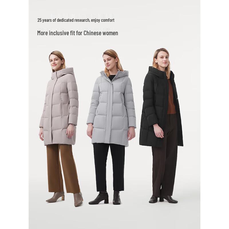 Tanboer Women's Mid-length Thickened Down Jacket TBF510756A