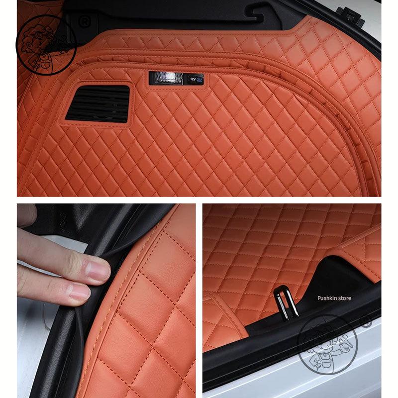 For Changan DEEPAL S05 2025 2026 Car Boot Mat Rear Trunk Liner Cargo Leather Floor Carpet Tray Protector Mats Accessories