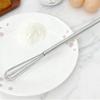 Portable Manual Eggs Beater Stainless Steel Wire Whisk Ideal For Eggs And Whipping Cream Home and Kitchen Use