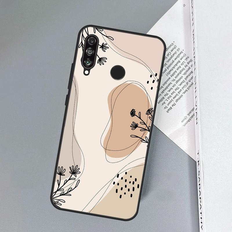 Abstract Plants For Huawei Nova 10 9 SE 3i 7i 8i 11i 12i Y73 Y90 Y70 Y72 Y61 Y91 P60 Pro P40 P30 Lite Case