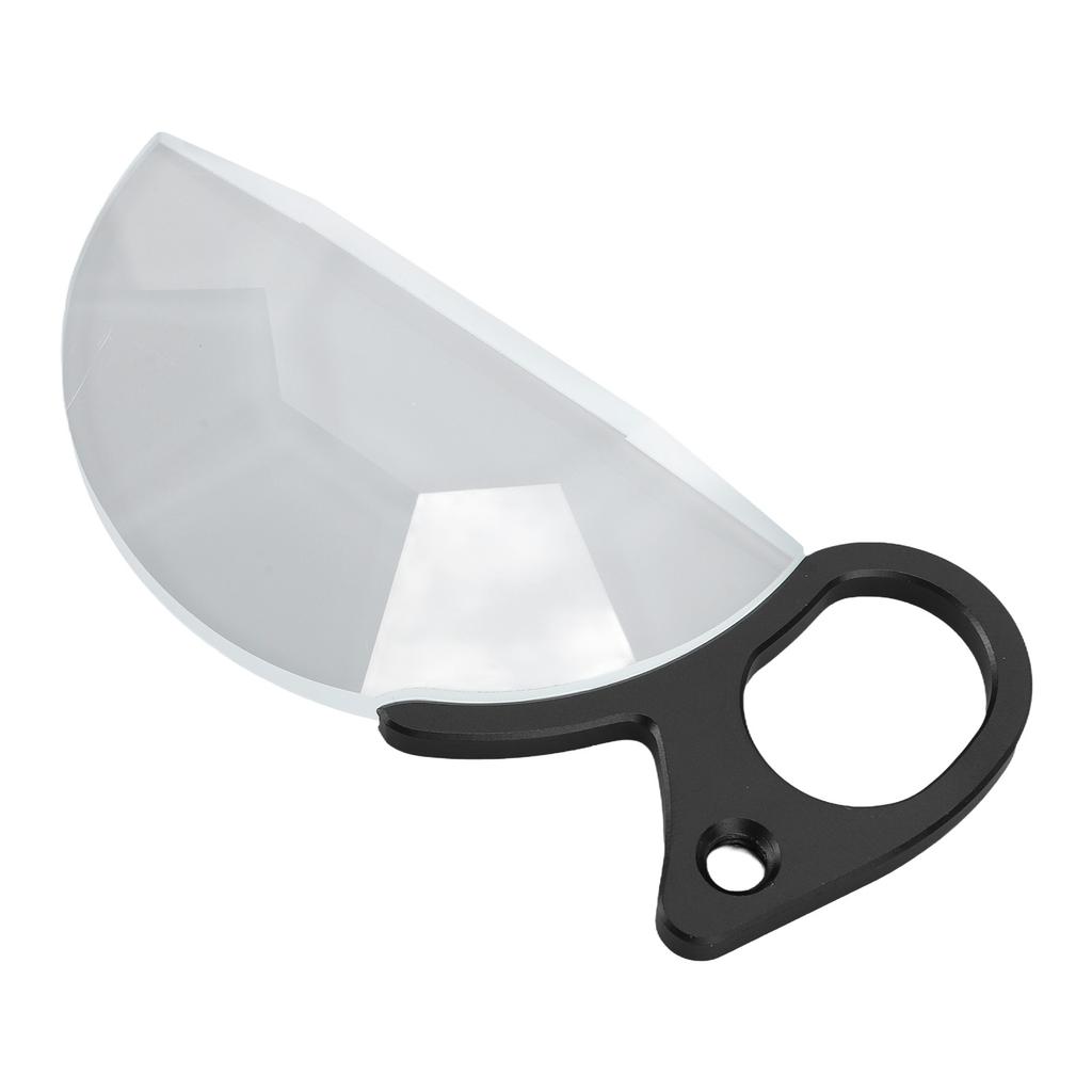 79mm Handheld Subtle Kaleidoscope Prism Semicircular Glass Filter Special Effects Filter Optical Glass Prism SLR Camera