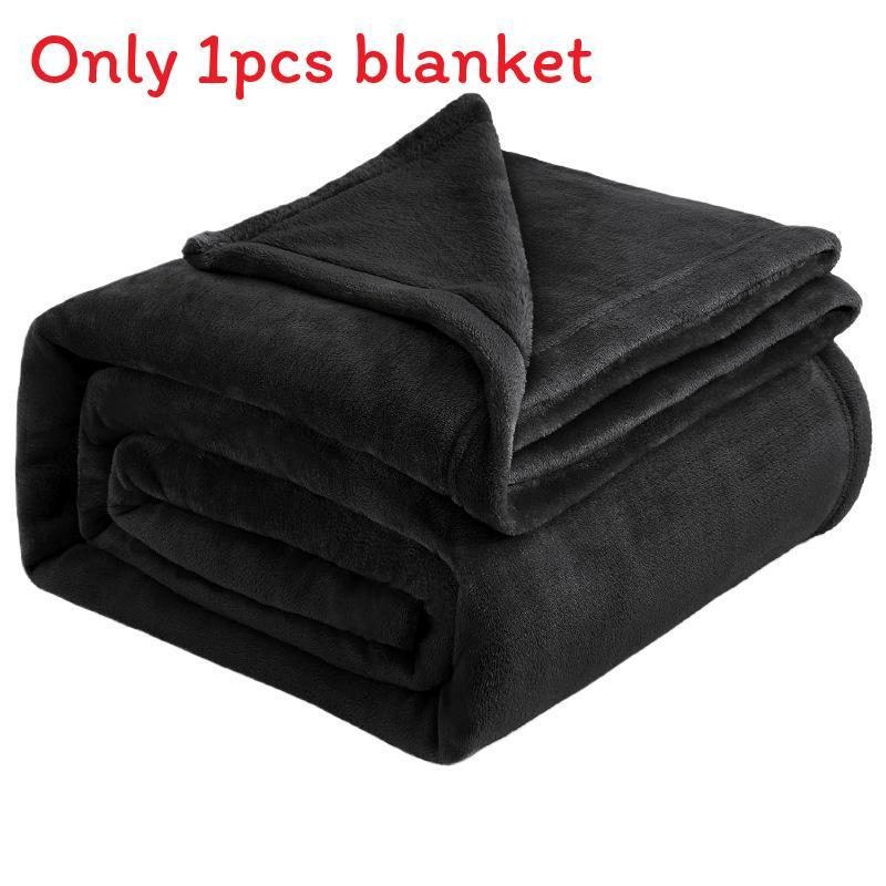 Plush Blanket With Lightweight Design For Living Room Decor