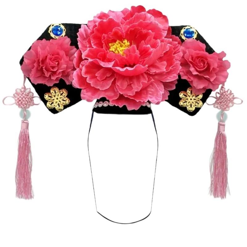 Women Hairbands Stage Princess Traditional Costume Headwear Photo Props