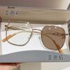 Finished Photochromic Myopia Glasses Fashion Trend Color Changing Short Sight Eyeglasses Optical Prescription Eyewear Diopter