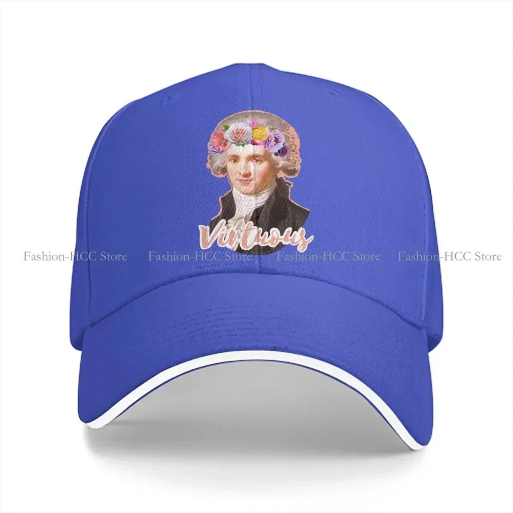 Pure Color Dad Hats Virtuous Robespierre Hat Sun Visor Baseball Caps French Revolution Epic Transformation Peaked Cap