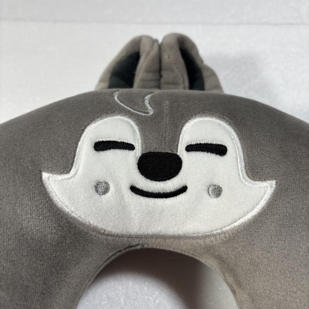 [USED] Stray Kids Wolf Chan Bang Chan Neck Pillow PILOT