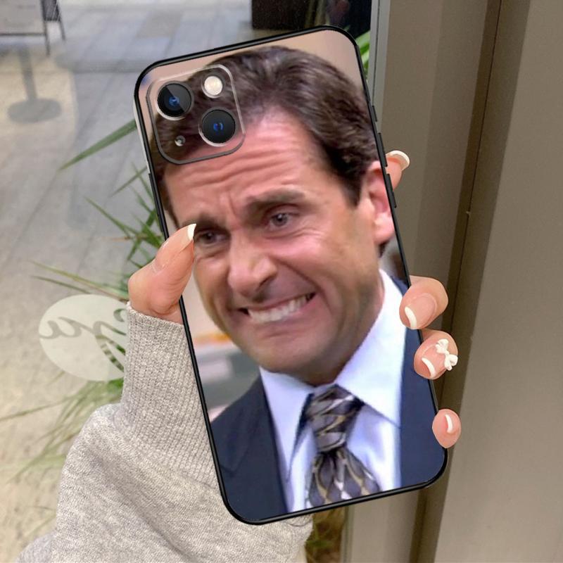 The Office Michael Scott Case For iPhone 17 Pro Max 15 14 13 12 11 16 Pro Max Plus 12 13 Mini 16e 17 Air Back Cover