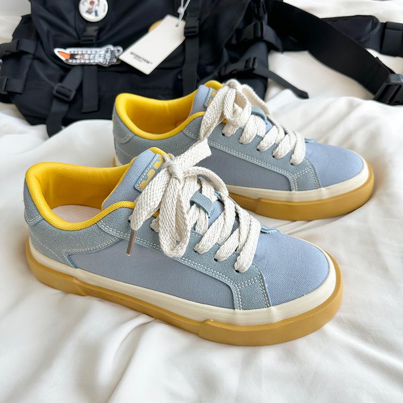 

Live stream popular couple canvas shoes summer breathable boys board shoes low-top shoes men s sports and leisure trendy shoes 44 колір синій океан