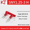 KT Keshitong Nylon Fork Terminal SNY1.25/2/3.5/5.5 with Copper Nose - National Standard Cold-Pressed Terminal