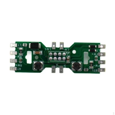 1/87 HO Mierka Diely pre elektrický vlak, Univerzálne železničné vlaky Doska s obvodmi, Vylepšená PCB