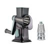 Three Function Manual Grater With modifiable Plates For Slicing Shredding And Grating Vegetables Effortlessly