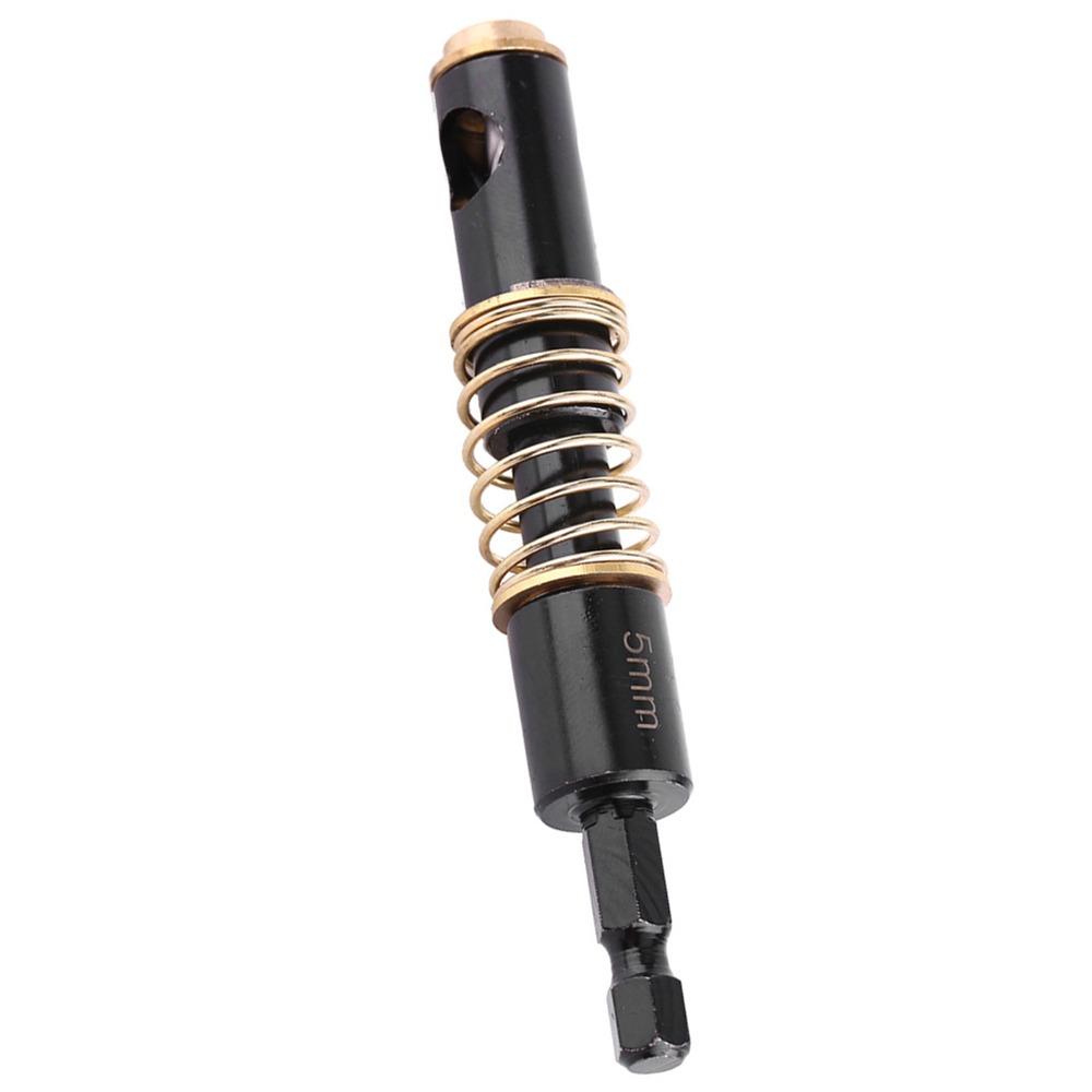 5mm Diameter Hinge Drill Bit Spring-Loaded Guide Woodworking Drill Bit For Door Hinge Installation
