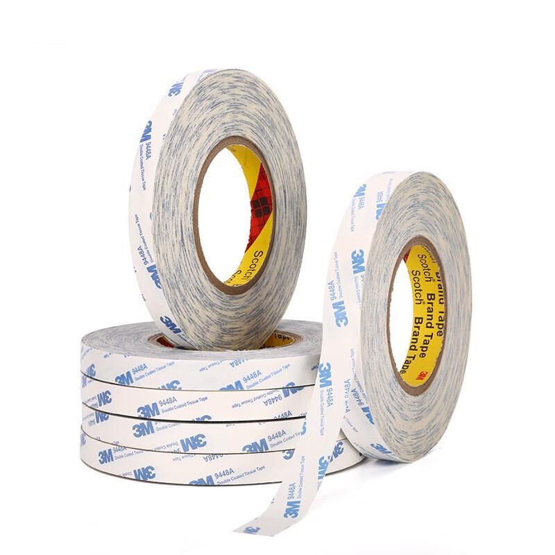 3M 9448A White Non-woven Double-sided Adhesive Tape