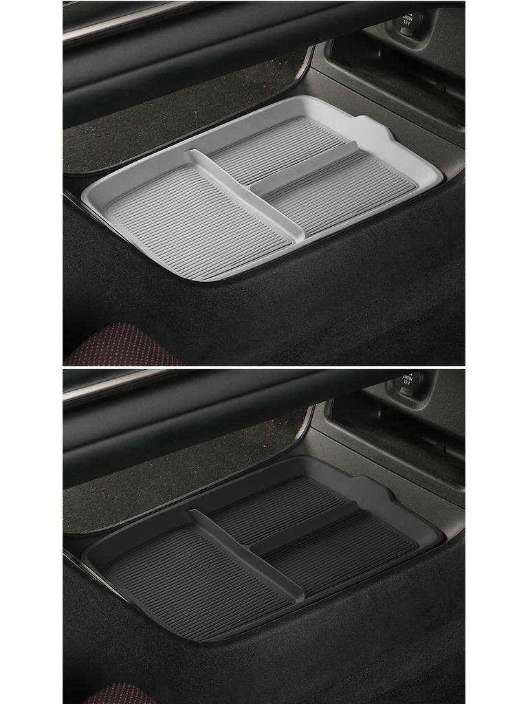 Soft Rubber Organizer for Xiaomi SU7 Console Storage Compartment, Car Interior Accessories