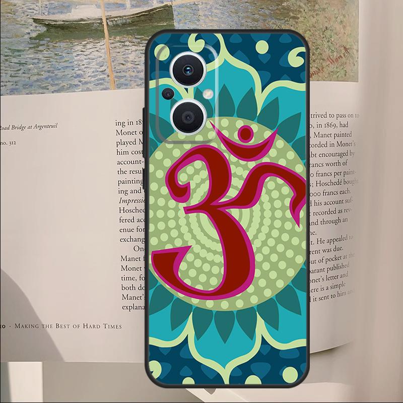 Aum Om Namaste Symbol Zen Yoga Cover For OPPO Reno 14F 13F 12F 11F 10 11 12 14 Pro 7 8 Lite OPPO Find X9 X6 X5 X8 Pro Case
