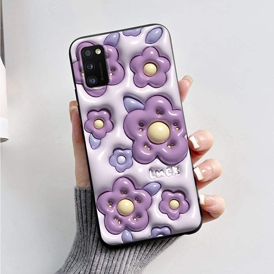 For Samsung Galaxy A41 Protection Phone Back Covers Beautiful Fundas For Samsung Galaxy A 41 Soft Silicon Phone Shells Coquessss
