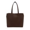 Large capacity simple shoulder bag women's new high-end sense versatile fashion underarm bag commuter tote bag