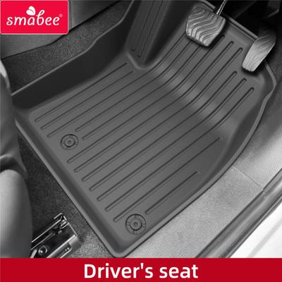 Smabee Right Hand Drive for Mitsubishi Outlander 5Seater GN0W 2023-2024 TPE Car All-weather Floor Mats Trunk Pad Accessories F5