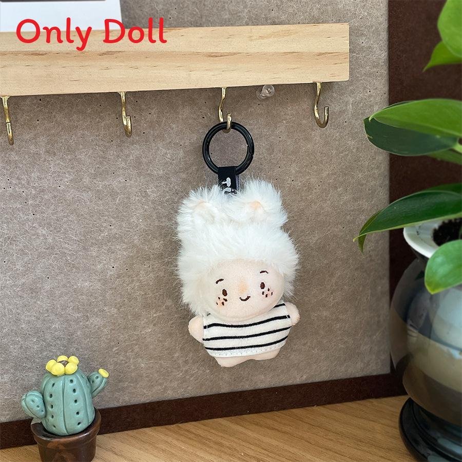 Cute Plush Baby Doll Keychain With Short Pile Plush For Backpack Decor And Gift For All Ages