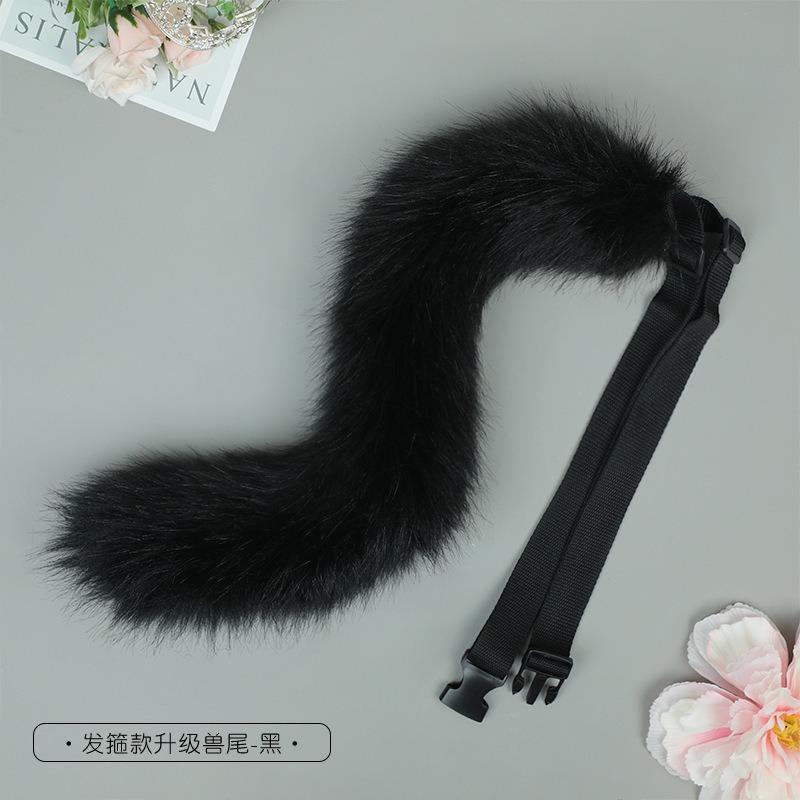 A Piece of Lolita Jewelry, Handmade Simulation Headband, Upgraded Beast Tail Clothing Accessories, Plush Accessories.