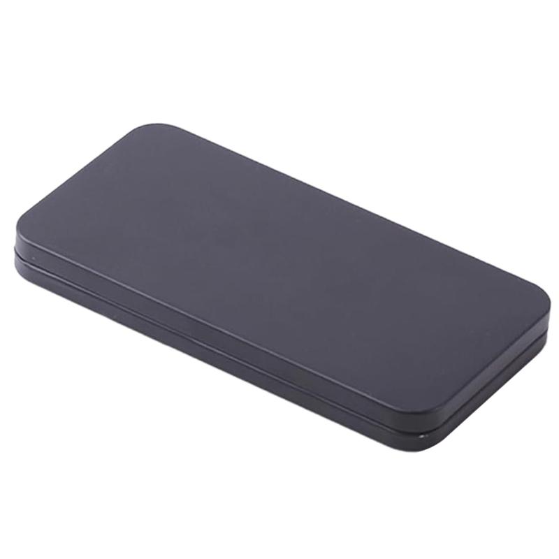 

1/2 шт. Металлический ящик для хранения наличных денег, прозрачные бумажные купюры, эффективный лоток для денег, инструмент для управления наличными, органайзер для банкнот 1pc чёрный