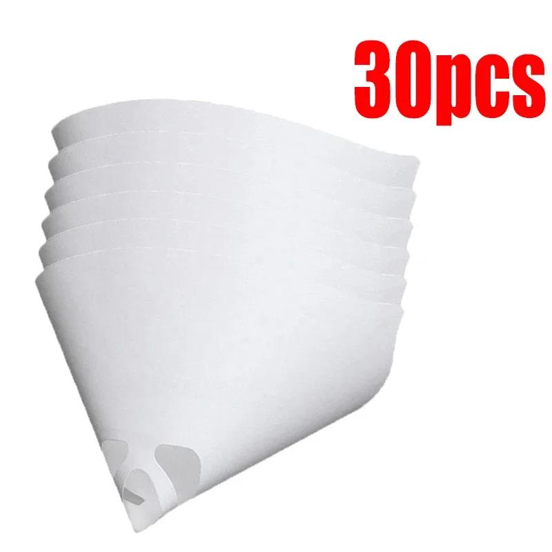 10/20/50Pcs Disposable Paint Filter Paper Purifying Straining Cup Funnel 100 Mesh Conical Paint Filte Mesh Nylon Micron Paper