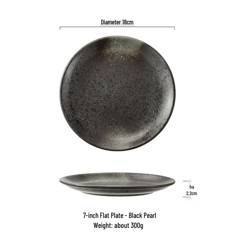12-inch Japanese Style Round Dinner and Salad Plate