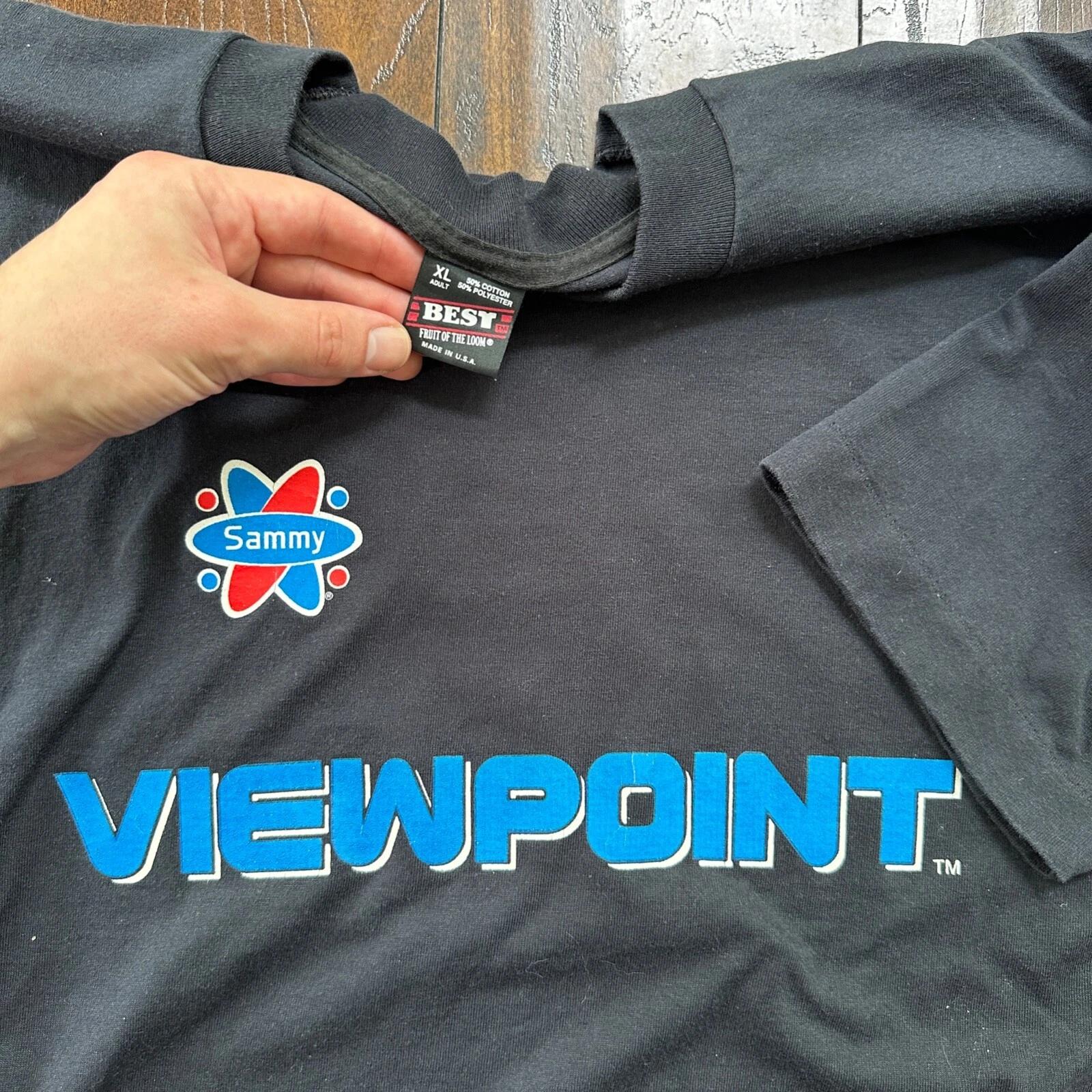 

Viewpoint VTG T Shirt XL Screen Stars Faded Black 90s Hip Hop Jimmy Neutron Cool S