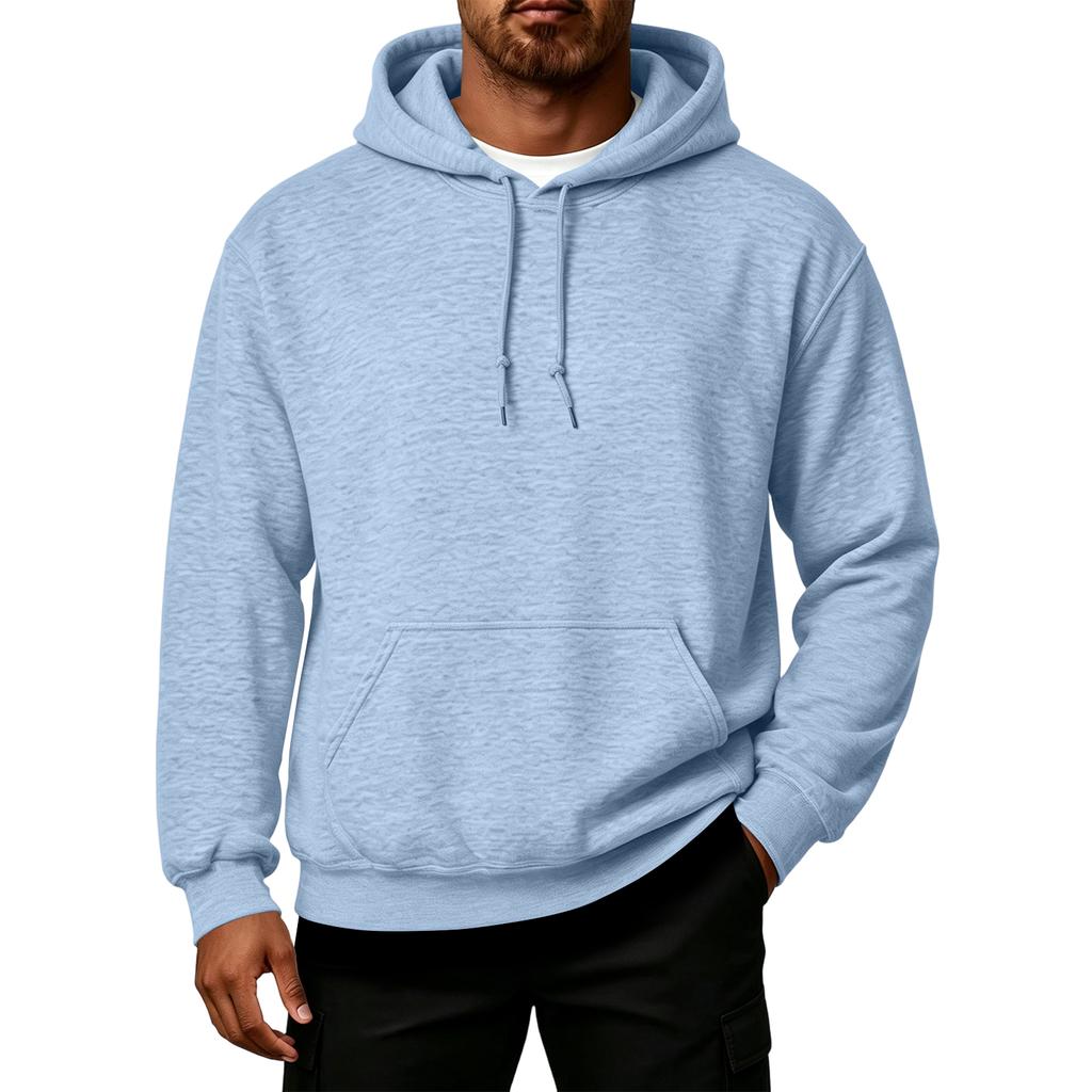 Men's Casual Loose Fit Hoodie for Fall and Winter