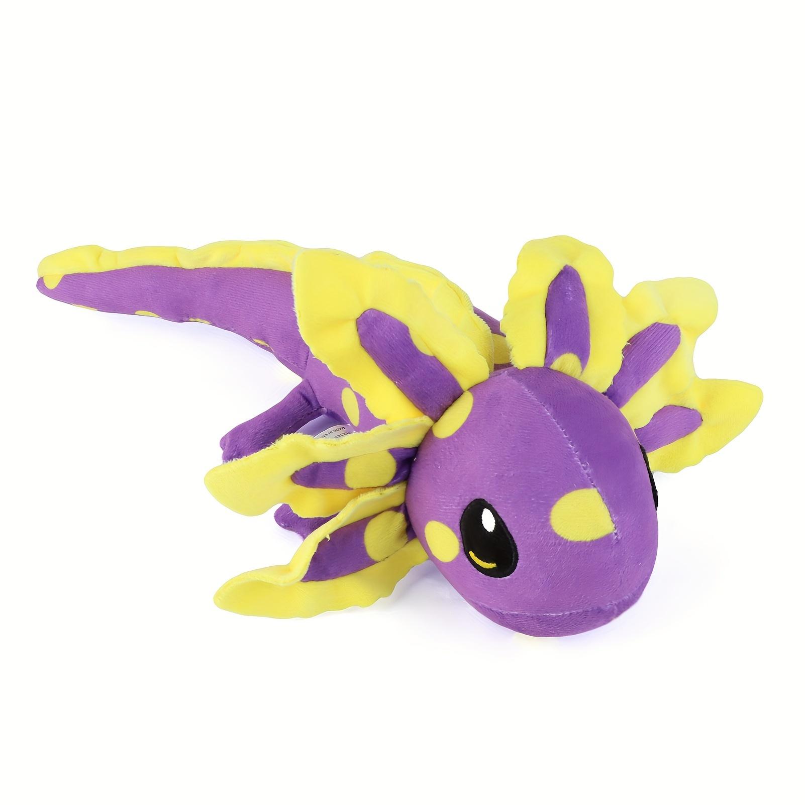 Adorable Big Eye Lizard Plush Toys Soft Lizard Stuffed Animals Cartoon Lizard Plush Lizard Dolls Birthday Gifts 45cm фиолетовый