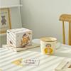 Family Creative Mug High  Value Cartoon Ceramic Cup Household Couple Breakfast Cup Cute Souvenir
