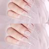 15ML Polygel für Fingernagelverlängerungen Mix Glitzer Pailletten Schmerzloser Acryl-Gebäude-Gel-Lack Hybrid-UV-Gel-Nagellack
