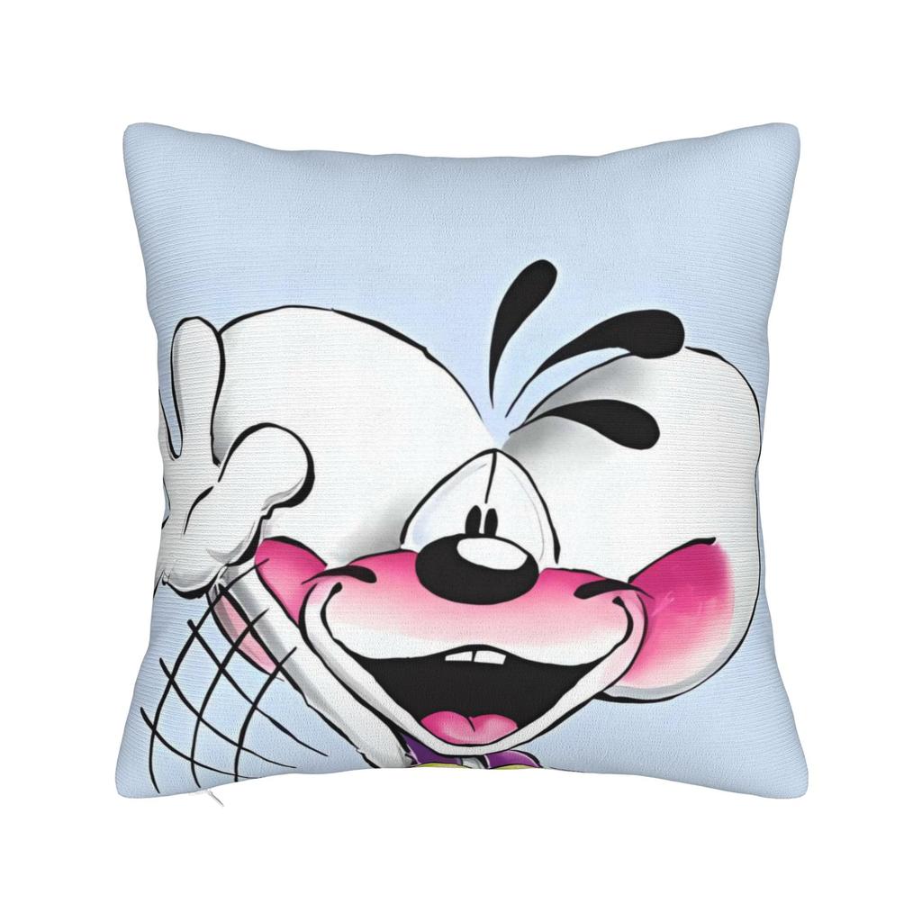 Good Night Diddl Pillow Cover  Comfy Cushion Cover Funny Pillow Case For Living Room Sofa