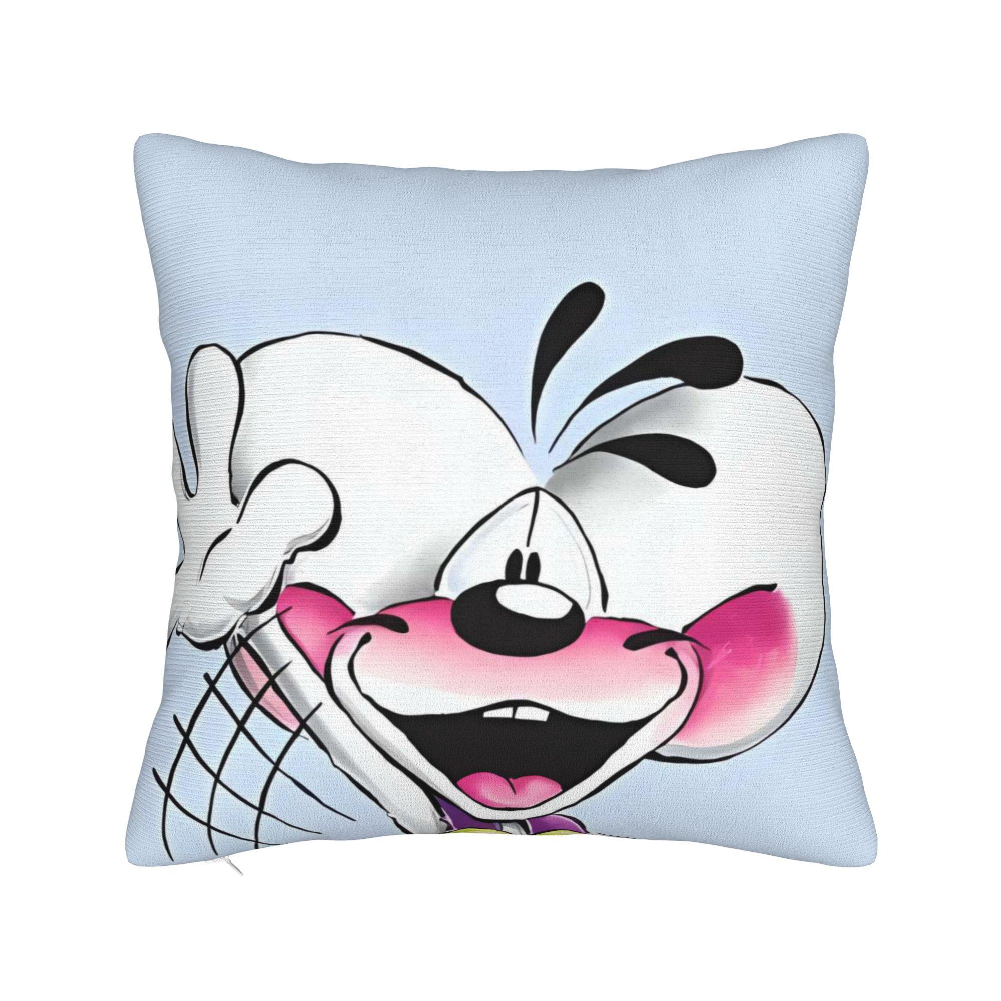 

Pillow Case Diddl Cartoon Dog Comfy Pillow Cover For Wedding Party Home Decor Fashion Pillowcases 12x12Inch