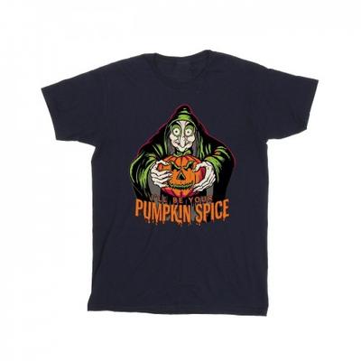 Mens Pumpkin Spice Evil Queen Villains Cotton T-Shirt