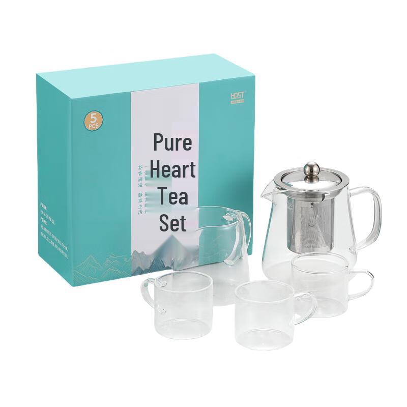 Huadian Shitong Glass Tea Set