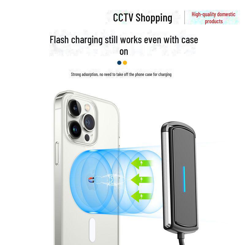 

ESSAGER 15W MagSafe Magnetic Wireless Charger Stand for Apple Phones