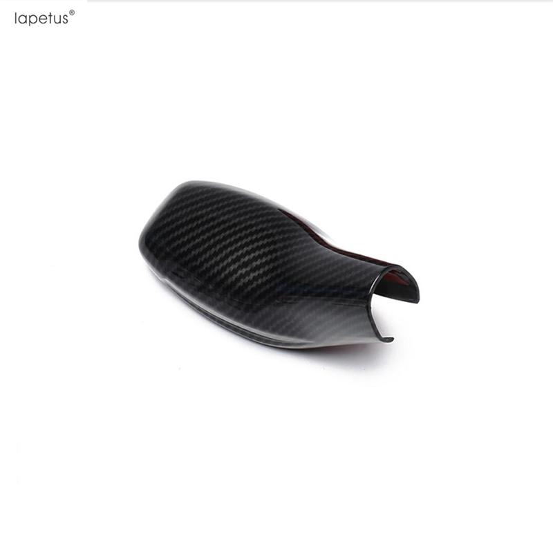 Car Gear Shift Knob Head Handle Decoration Cover Trim For BMW X1 F48 / X2 F39   Red / Carbon Fiber Accessories Interior