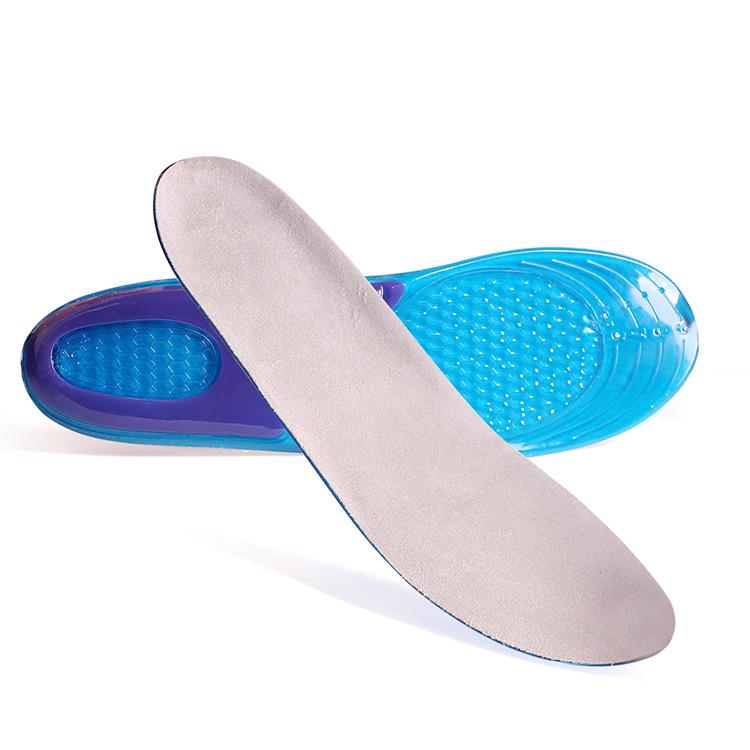 Militärische stoßdämpfende Waben-Silikon-Einlegesohlen: Weiche, rutschfeste, verdickte SEBS-Sporteinlegesohlen für Männer und Frauen.