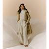Qianrengang Women's Hooded Long Down Jacket Y298102Y