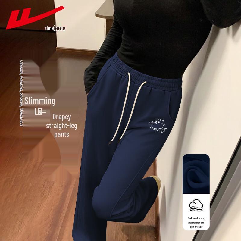 Warrior Women's Draped Straight-Leg Drawstring Sweatpants