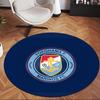Yokohama F Marinos (1) Round Office Rug Decorative Floor Rug for Office Bedroom Living Room and Home Space