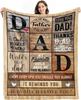 Perfect Gifts to Dad Blankets for Father's day Mother's Day Anniversary Birthday for Mom Son Daughter Grandpa Grandma Aunt Throw