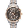 Grand Prix Grey Bicolor Rose Stainless Steel Bracelet Men's Quartz Watch 1514252