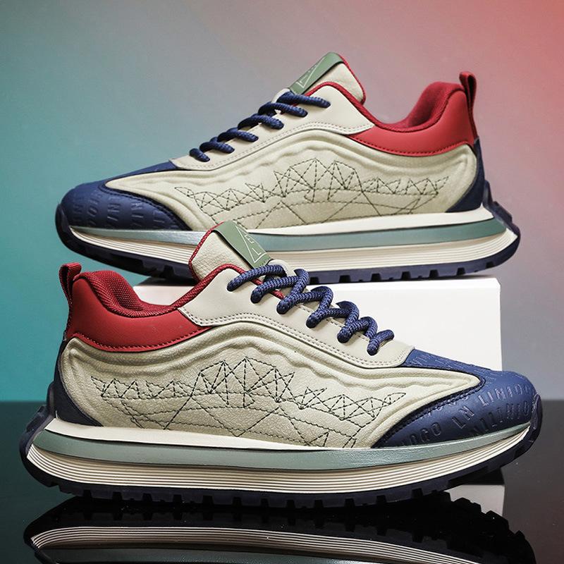 

Мужская обувь осень и зима новая дышащая повседневная спортивная обувь нескользящая мягкая подошва мужские кроссовки для папы 44