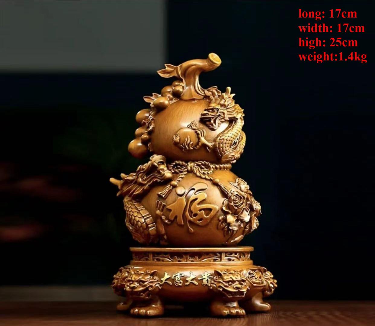 

Feng Shui Gourd Decoration Lucky Home Living Room Porch TV Cabinet Decoration
