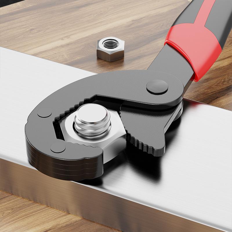 Adjustable Portable Wrench Universal Wrench Multifunctional Opening Wrench Adjustable Ratchet Spanner Hand Repair Tools