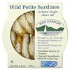 Wild Petite Sardines In Extra Virgin Olive Oil, 4.2 Oz (120 G)